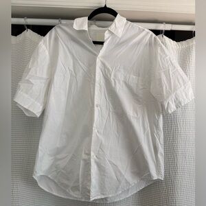 Citizens Of Humanity White Casual Button Down Shirt